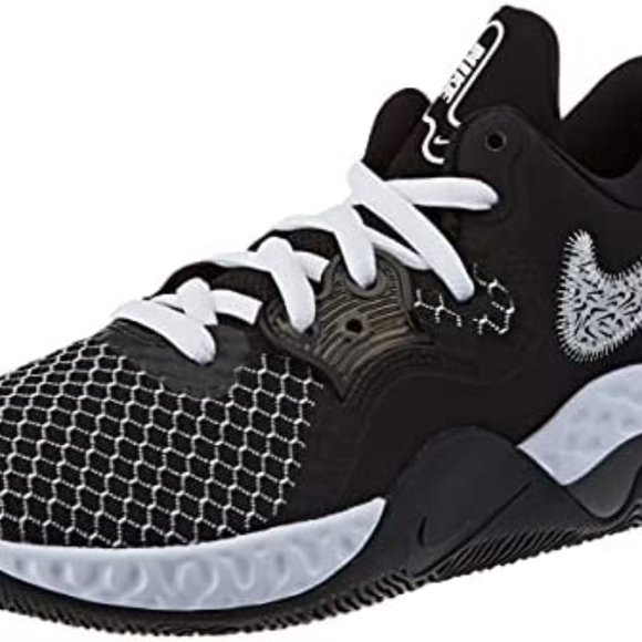 Nike Renew Elevate II 2 Black White - Picture 2 of 9